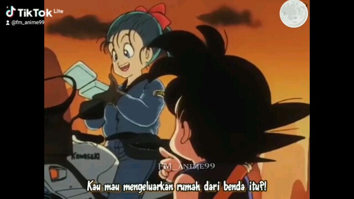 goku masih ragu sama kapsul nya bulma, di anggap penyihir gk tuh