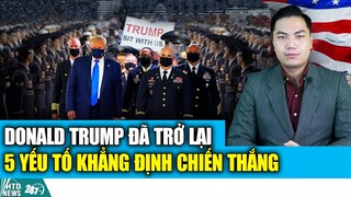 Donald Trump đã chính thức TRỞ LẠI! 5 yếu tố khẳng định Cụ 46 chắc chắn sẽ BỊ LOẠI khỏi Tòa Bạch Ốc