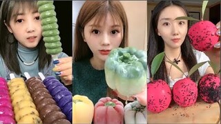 Ice Eating Ice Thánh Ăn Đá Trào lưu Ăn Nước Đá màu sắc ASMR氷の咀嚼音#209