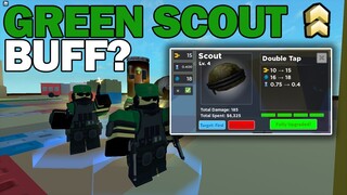 GREEN SCOUT BUFF? | TDS GOLDEN PERKS UPDATE