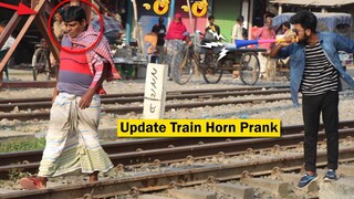 Update Train Horn Prank 2021 ปฏิกิริยาฮอร์นรถไฟที่ดีที่สุดสำหรับสาธารณะ!! ตอนที่-6