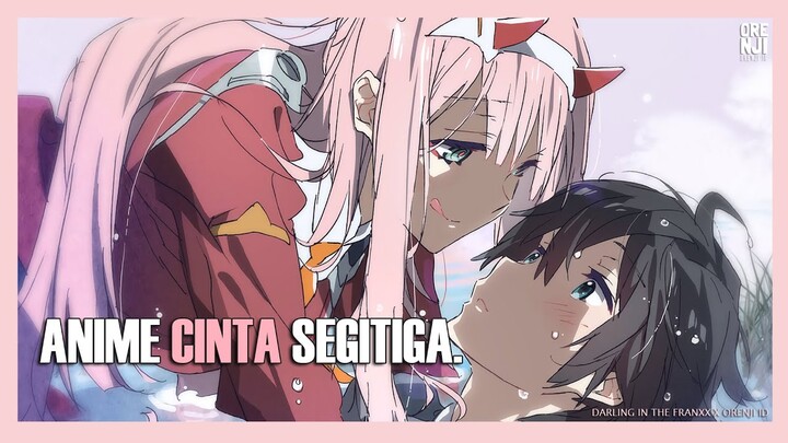 10 Anime Romance Tentang Cinta Segitiga Paling Seru!