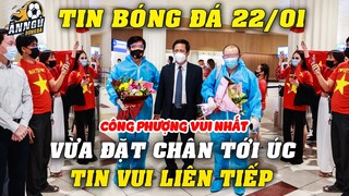 Vừa Đặt Chân Tới Australia, Thầy Park Và ĐTVN Đón Liên Tiếp Tin Vui...Công Phượng Vui Nhất