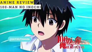 Pria Cupu Ini Sangat Kuat!!?? Review anime 100 man no Inochi