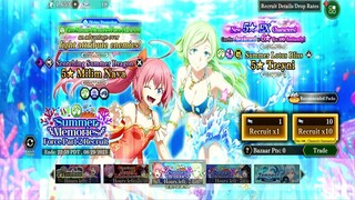 SADGE Summer Memories TICKET ONLY Summons and others | SLIME ISEKAI Memories