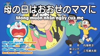 Doraemon Vietsub Tập 705: Mong muốn nhân ngày của mẹ & Súng kiểm tra nhu c