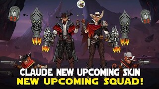 CLAUDE NEW UPCOMING SKIN MOBILE LEGENDS NEW UPCOMING SQUAD CLAUDE NEW EPIC SKIN MLBB NEWS ML LEAKS!