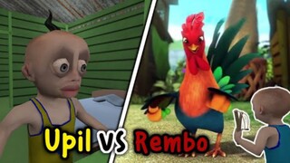 Upin & Ipin Vs Rembo | Animasi Kocak Abis