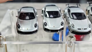 How is the Minigt Porsche 911 made? | 992 Carrera 4S Targa 991.2 GT2RS Alloy 1:64 Porsche Car Issue 