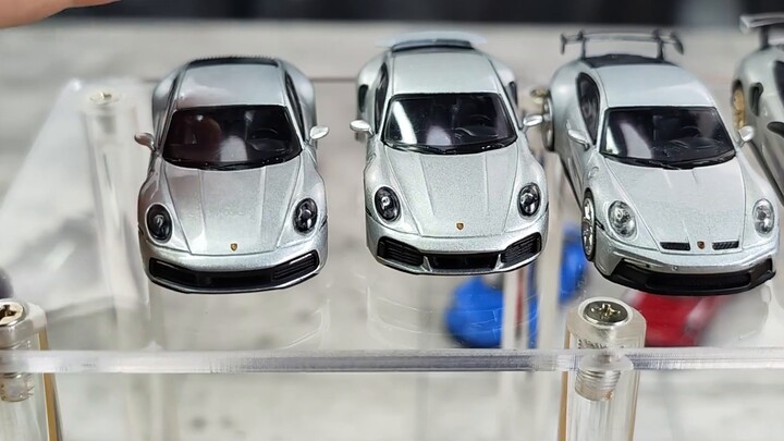 Minigt Porsche 911 เป็นยังไงบ้าง? |. 992 Carrera 4S Targa 991.2 GT2RS อัลลอยด์ 1:64 รถปอร์เช่ฉบับ 21