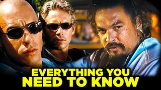 FAST AND FURIOUS Timeline EXPLAINED! Everything You Need to Know Before Watching Fast X!