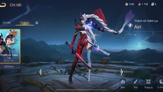 Liên Quân Mobile - Review Skin Airi Thánh Nữ Xiêm La