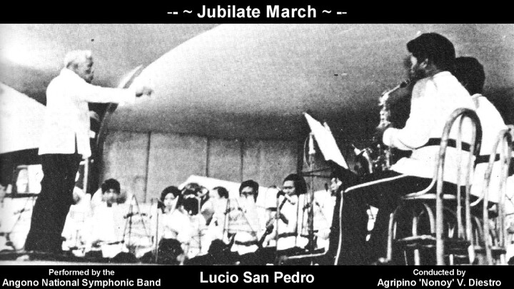 Lucio San Pedro - Jubilate March (1970) (Brass Band version)