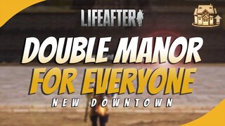 How to MERGE Single Manor to Double Manor (New Downtown) - LifeAfter