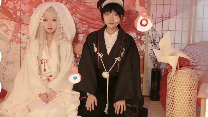 Come see me get married on Valentine's Day! White Wugou warning! ! ——Hua Ning cos