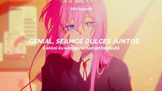 Kawai dake ja Nai Shikimori-san - OP Full | Honey Jet Coaster | Sub español + Romaji/ Lyrics ; AMV