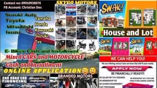 My Business:  Motorcycle and Car Online Application Nationwide