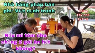 Nấu mì gói cho bữa trưa/cạnh tranh nhà hàng Việt-Pháp món phở/Ẩm thực Việt Nam/Cuộc sống pháp