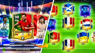 EURO Packs Decides My Team! Opening UCL Top 11, EURO 24 Packs & Exchange - FC Mobile