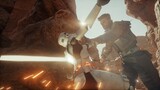 Star Wars Survivor - High Level Combat Encounters - Double Blade & Blaster Gameplay
