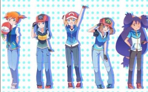 A summary of the childhood of Pokémon heroines from all generations!