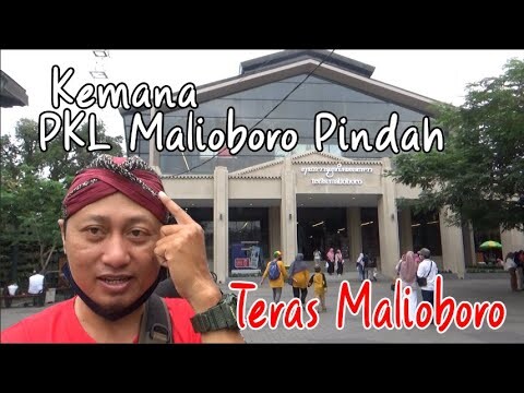 KEMANA PKL MALIOBORO PINDAH ADA DI TERAS MALIOBORO