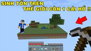 Thử Thách Sinh Tồn Trong Thế Giới | Tất Cả Chỉ Trong Hình Hộp Thu Lại | TRONG MINECRAFT PE..!!