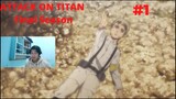 Akhirnya yang ditunggu" - Attack on Titan Season 4 Episode 1 Reaction Indonesia
