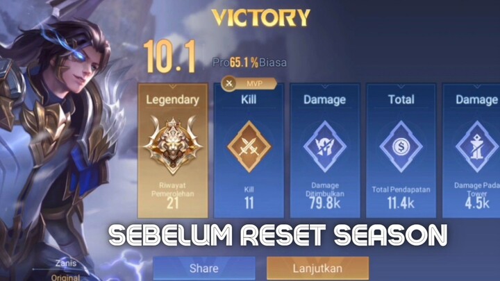 Sebelum Reset Season Kita Ratakan Semuanya