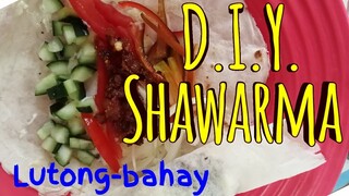 Paano gumawa ng Homemade Shawarma gamit ang Lumpia Wrapper