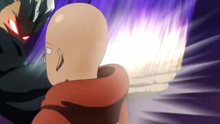 Garou menyerang Saitama-One Punch Man