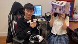 【VR】Play audio games with beautiful girls in VR!