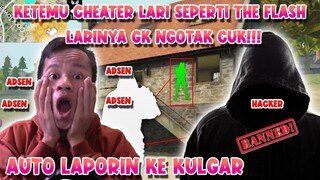 KETEMU CHEATER LARI CEPAT DI FREE FIRE!!! GILAA LARINYA GAK NGOTAK!! - GARENA FREE FIRE