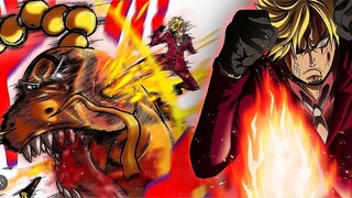 ONE PIECE - SANJI VS QUEEN FULL FIGHT SUB INDO