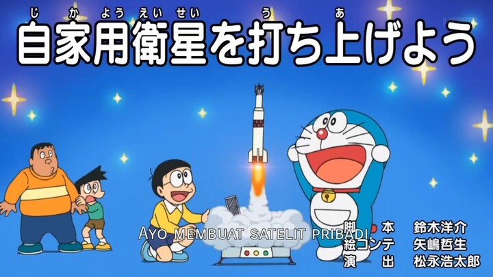 Doraemon Episode  "Ayo Buat Satelit Pribadi"  - Subtitle Indonesia