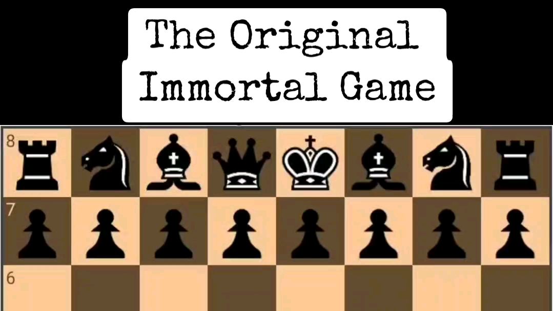 The Immortal Game Anderssen - Kieseritzky, queen regnant