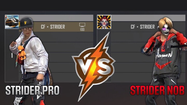 STRIDER PRO VS STRIDER NOB