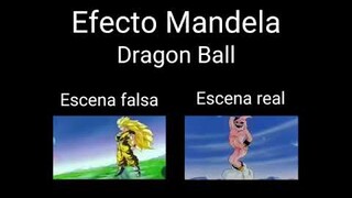 efecto Mandela en Dragon ball #memes #shipostings #dragonballz