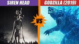 Siren Head vs Godzilla (2019) | SPORE