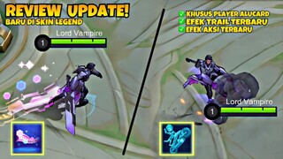 UPDATE SKIN LEGEND ALUCARD! ALUCARD MAKIN KECE