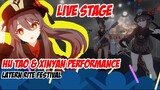 Hu Tao and Xinyan Live Stage Performance -Latern Rite Festival-