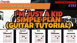 Simple Plan - I'm Just A Kid (Guitar Tutorial)