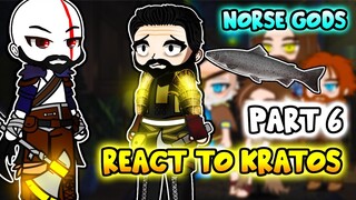 Norse Gods react to Kratos Part 6 || GOW Ragnarök || - Gacha Club React