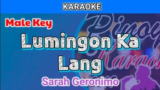 Lumingon Ka Lang by Sarah Geronimo (Karaoke : Male Key)