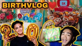 HAPPY 20TH BIRTHVLOG | MAY NAGBIGAY NG REGALO SA AKIN | MACKIE MAC | VLOG #63