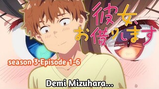 Alur Cerita Anime Kanojo Okarishimasu Season 3 || Projek Film!! [Episode 1-6] Rekap!