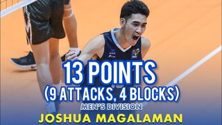 6’4” MIDDLE BLOCKER OF ADAMSON, JOSHUA MAGALAMAN | V-LEAGUE 2022 | Men’s Volleyball