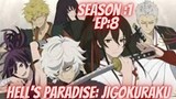 Jigokuraku (Hell's Paradise) ep 1: O Condenado no corredor da