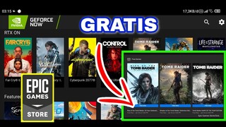 DOWNLOAD NVIDIA GEFORCE NOW ANDROID GAME GRATIS TOMB RAIDER TRILOGI