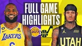 LAKERS vs JAZZ | NBA FULL GAME HIGHLIGHTS | November 4, 2022 | Lakers vs Jazz Highlights NBA 2K23